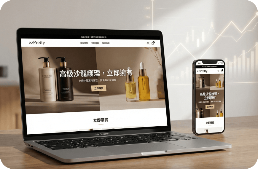 ezPretty POS 線上線下同步把流量變成現金